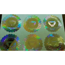 High quality security holographic label 3d laser hologram sticker